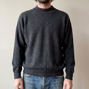 CLAN DOUGLAS NORDSTROM Men’s 100% Cashmere Crewneck Sweater Made In Scotland